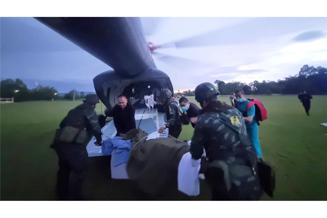 Schwere Kämpfe an Grenze zwischen Thailand und Kambodscha Bei der Explosion einer Landmine soll ein thailändischer Soldat ein Bein verloren haben. (Archivbild)