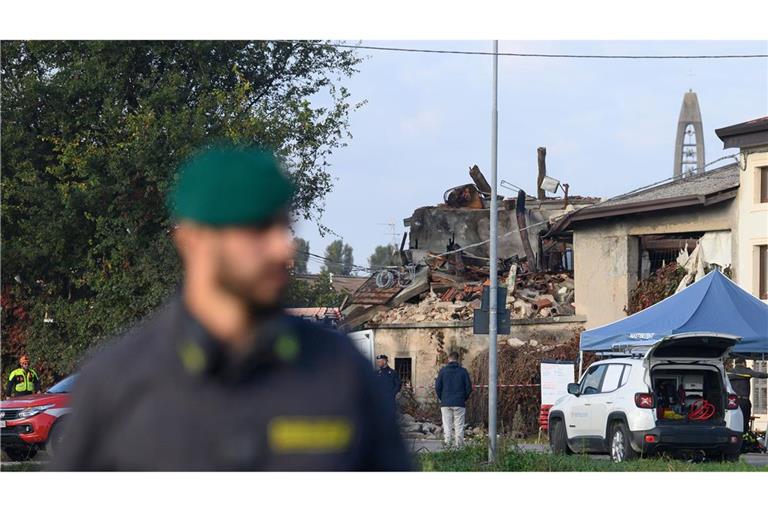 Bei der Explosion kamen drei Polizisten ums Leben.