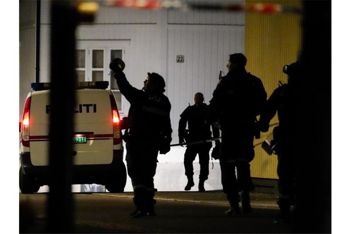 Fünf Tote nach Attacken mit Pfeil und Bogen in Norwegen Bei der Gewalttat wurden mehrere Menschen getötet. Foto: Håkon Mosvold Larsen/NTB/dpa