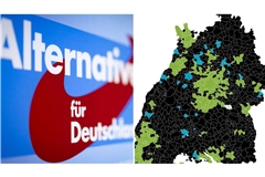Bei der Landtagswahl hat die AfD in mehreren Kommunen die meisten Stimmanteile gewonnen.