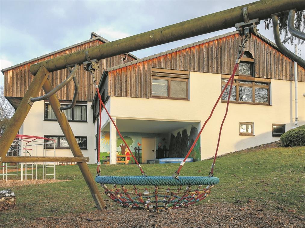 Bei der Modernisierung des Kindergartens in Oberweissach wird die Kinderkrippe ins Untergeschoss verlagert. Foto: A. Becher