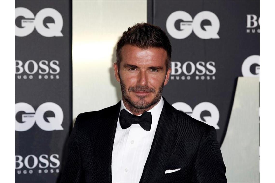 Bei der Online-Gala am Samstagabend hat auch David Beckham einen Gastauftritt. Foto: Grant Pollard/Invision/AP/dpa