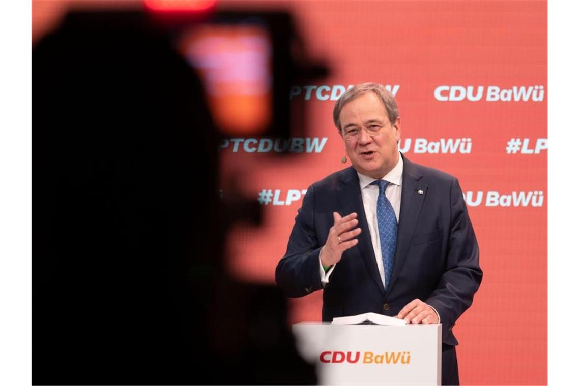 Laschet warnt vor Rot-Rot-Grün „Bei dieser Bundestagswahl geht es um die Richtung der Republik“: Armin Laschet. Foto: Marijan Murat/dpa-Pool/dpa