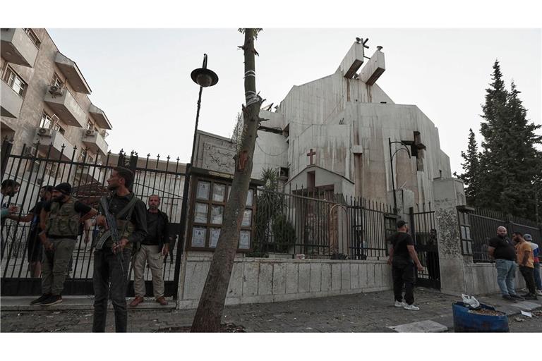 Bei einem Selbstmordanschlag in einer Kirche in Damaskus wurden zahlreiche syrische Christen getötet.