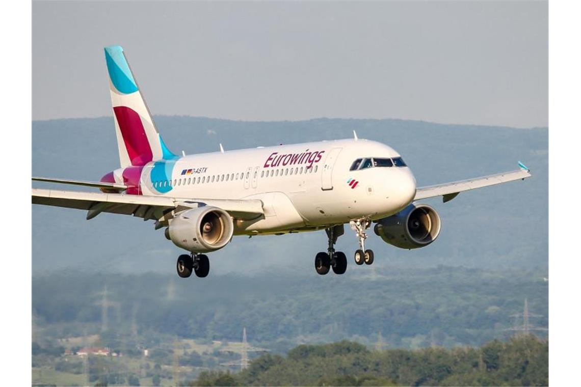 Vorerst keine Streiks bei Eurowings Bei Eurowings wird es aller Vorraussicht nach in diesem Sommer keine Streiks mehr geben. Foto: Christoph Schmidt