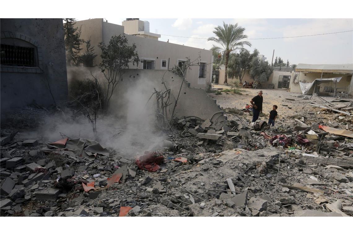 Bei israelischen Luftangriffen im Gazastreifen sind wieder mehrere Menschen getötet worden (Archivfoto).