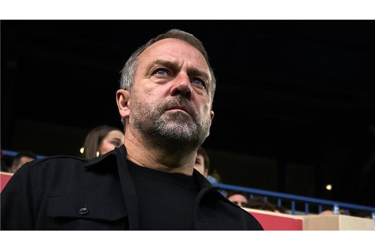 Bei Trainer Hansi Flick vom FC Barcelona liegen  offenbar die Nerven blank (Archivfoto).