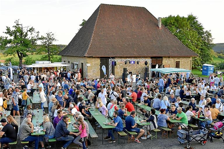 Bei Veranstaltungen lernen Verbraucher den regionalen Wein kennen – und greifen später auch im Regal eher danach. Archiv: Tobias Sellmaier