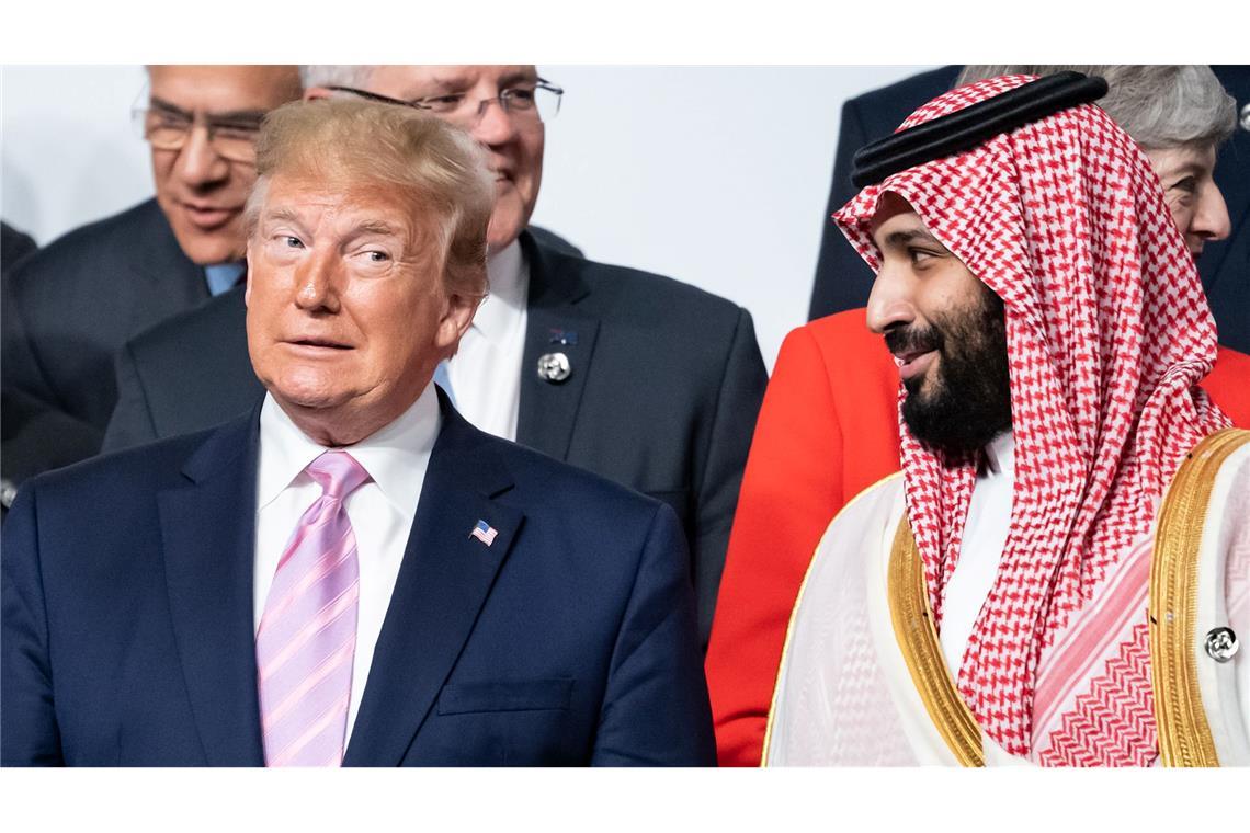 Deals, Deals, Deals: Trump im Nahen Osten Beide haben Geschäfte im Sinn und sind skandalumwoben. (Archivbild)