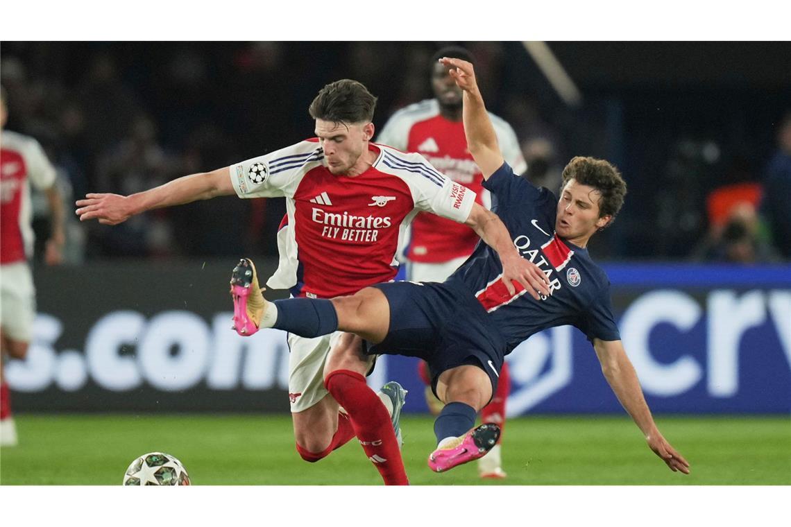 PSG nach fünf Jahren wieder im Finale - 2:1 gegen Arsenal Beide Teams schenkten sich nichts.