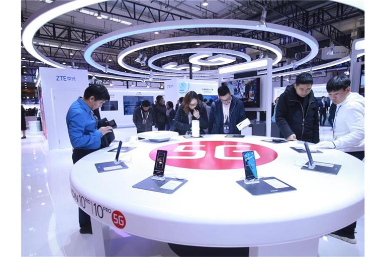 Beim Ausbau der fünften Mobilfunkgeneration legt Westeuropa einen langsamen Start hin. Foto: Chen Xiaogen/SIPA Asia via ZUMA Wire/dpa