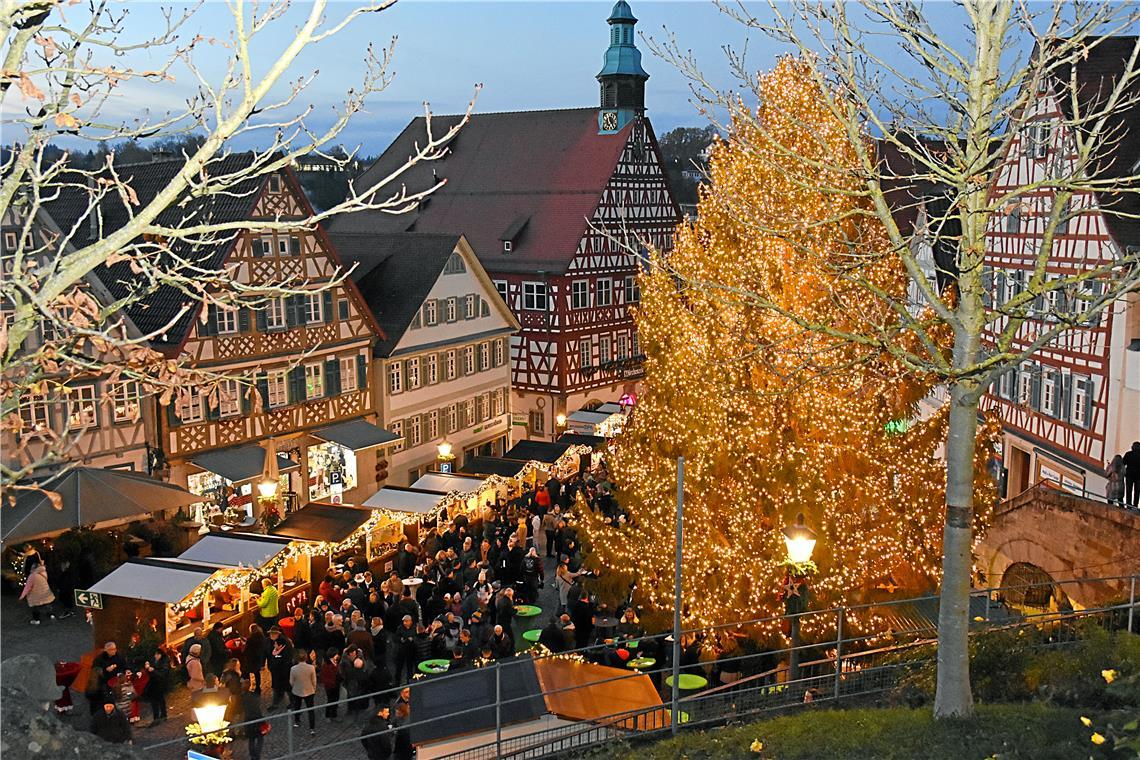 Weihnachtsmärkte in Backnang und Umgebung Beim Backnanger Weihnachtsmarkt wird wohl auch dieses Jahr wieder einiges los sein.
