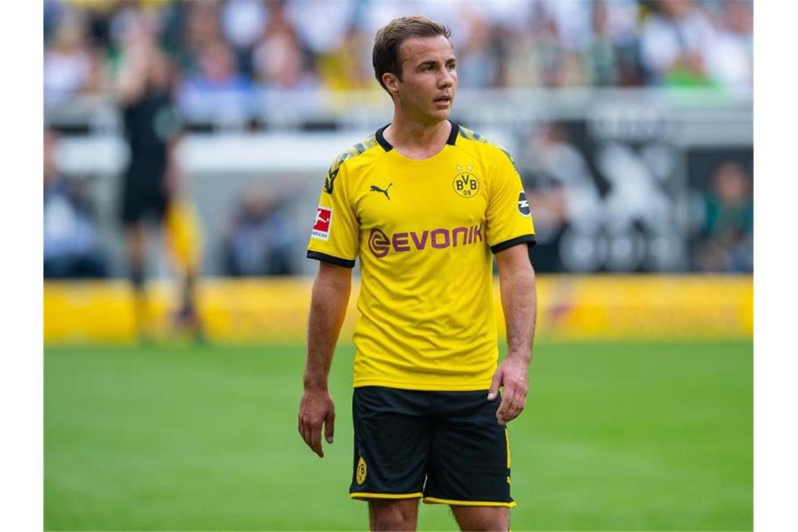 Beim BVB derzeit nur Auswechselspieler: Mario Götze. Foto: Guido Kirchner