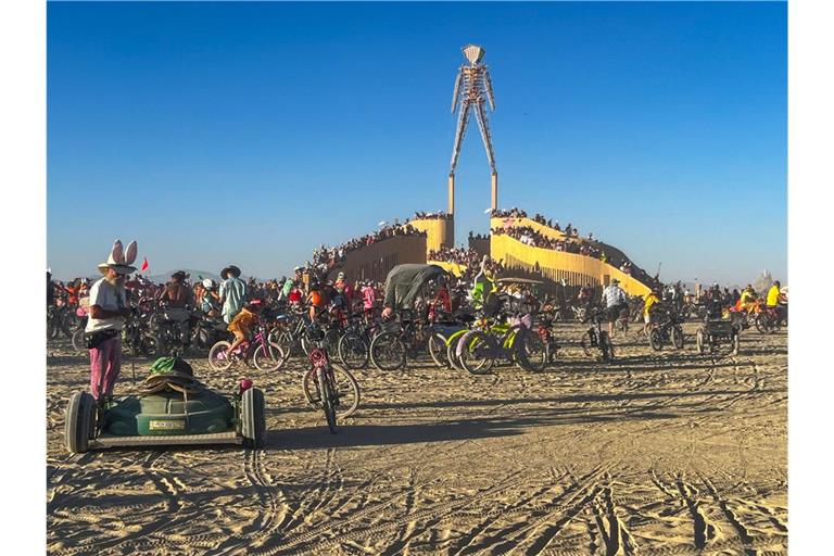 Beim diesjährigen Burning Man ist ein Mensch zu Tode gekommen. Die genauen Umstände klärt nun die Polizei. (Archivbild)