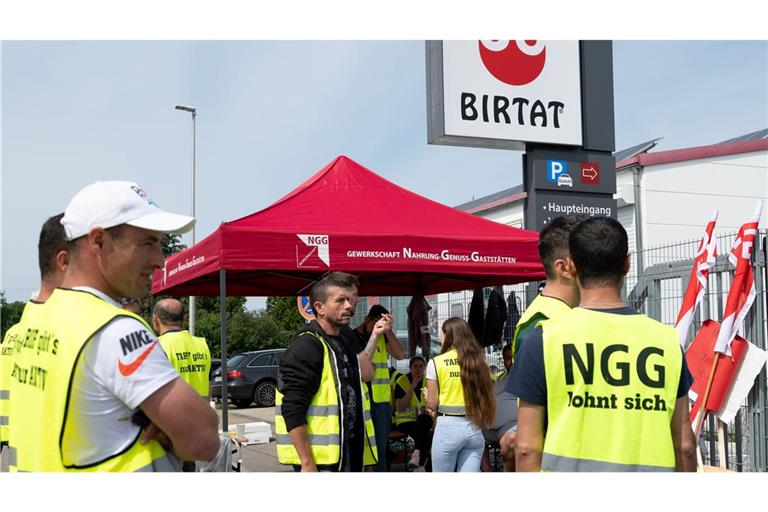 Beim Dönerspießhersteller Birtat gibt es einen Tarifabschluss. (Archivbild)