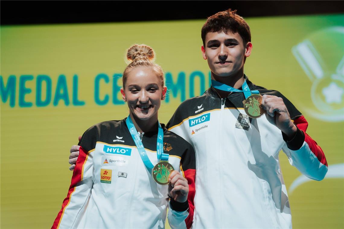 Beim DTB-Pokal 2026 startet Karina Schönmaier im Mixed Cup, Timo Eder wird bei der Team Challenge antreten.