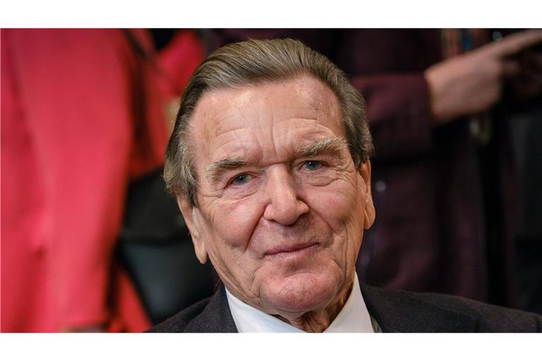 Beim früheren Bundeskanzler Gerhard Schröder (SPD) wurde ein Burnout diagnostiziert. (Archivbild)