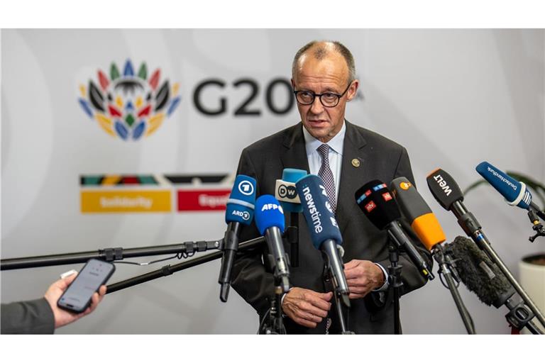 Beim G20-Gipfel in Johannesburg stehen die Gespräche über den Ukraine-Krieg im Vordergrund.