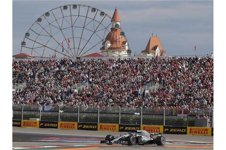 Beim Grand Prix von Russland im Sotschi-Autodrom konnte Ferrari noch nie gewinnen. Foto: Sergei Grits/AP