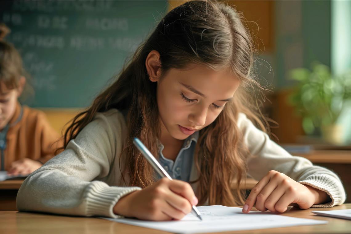 Beim Kompass-4-Test wird der Leistungsstand in Deutsch und Mathematik erhoben. Symbolfoto: Adobe Stock/miss irine