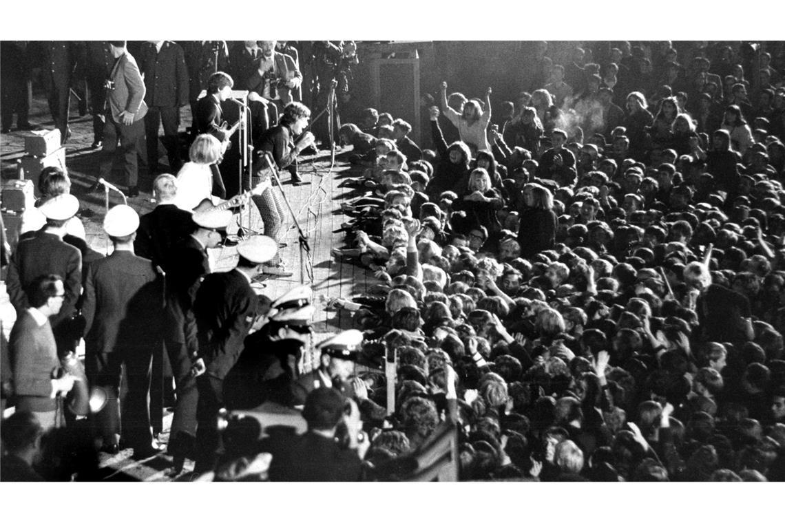 Vor 60 Jahren: Wie ein Konzert der Rolling Stones eskalierte Beim Konzert kommt es zu Ausschreitungen zwischen Fans, Ordnern und Polizei. (Archivbild)