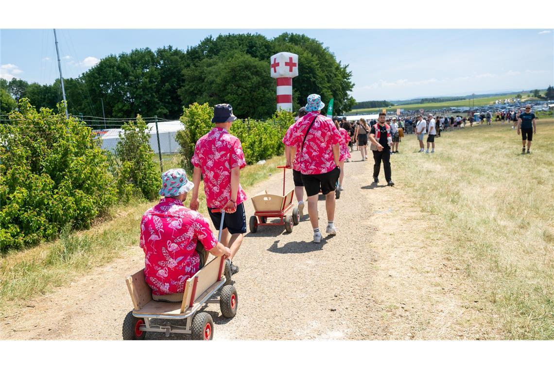 Beim Southside-Festival ist die Hitze ebenfalls ein Thema.
