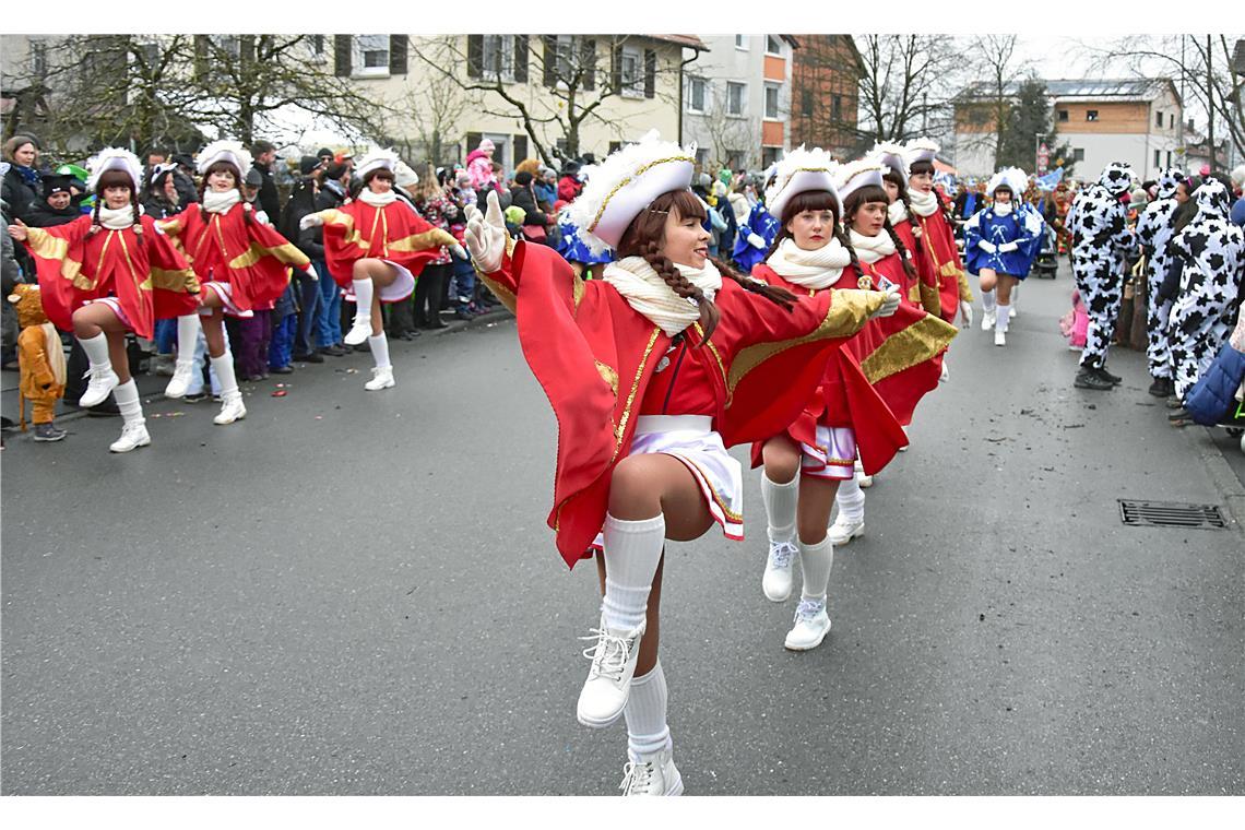 Beim Unterweissacher Carnevals Club dagegen stehen die Gardetänze oben auf dem P...