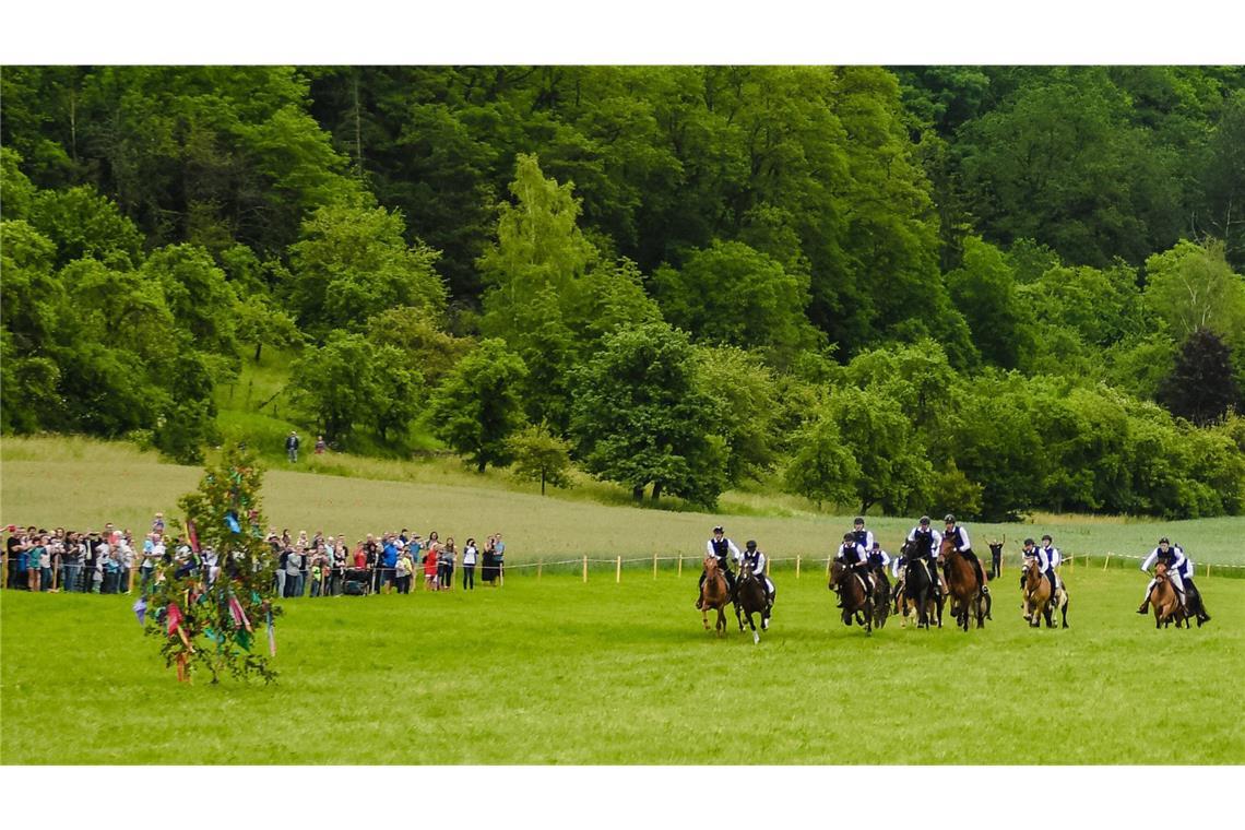 Blackfacing-Debatte um Wurmlinger Pfingstritt schwelt weiter Beim Wurmlinger Pfingstritt 2019 (Archivbild)