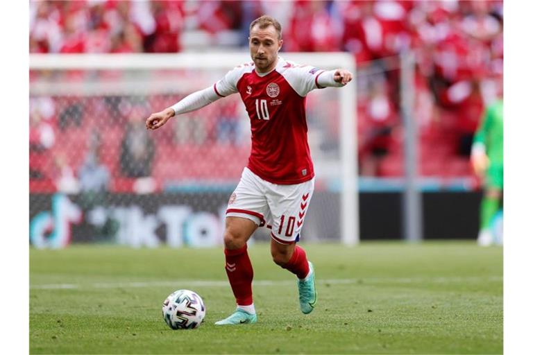 Bekommt einen ICD-Defibrillator eingesetzt: Christian Eriksen. Foto: Wolfgang Rattay/POOL REUTERS/AP/dpa