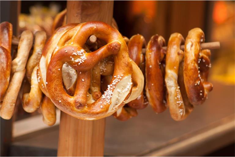 Bekommt man auch an Ostern eine Brezel?