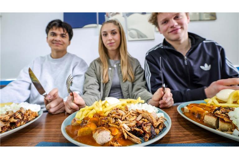 Beliebt auch bei Schülern und Studenten: Der "Taxi-Teller" ist im Trend.