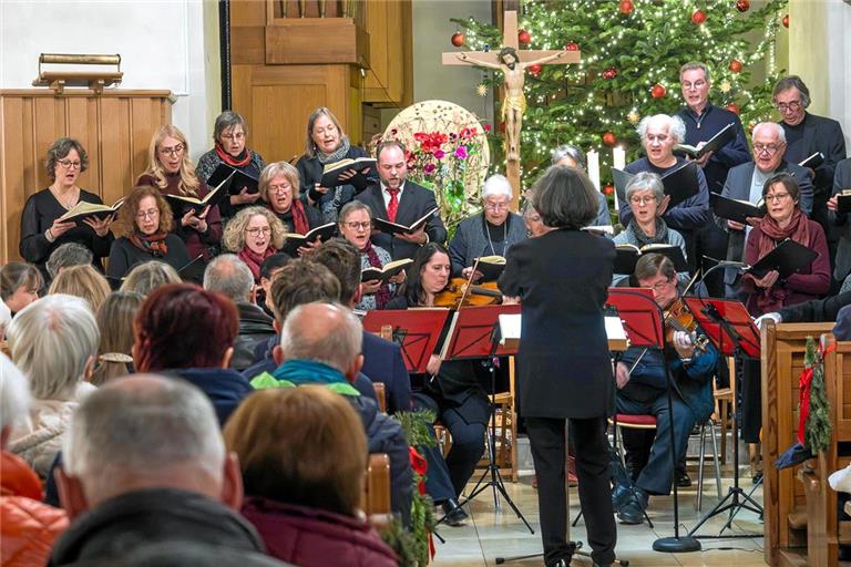 Beliebte Tradition: Über Jahre hinweg strömen die Menschen zum nachweihnachtlichen Konzert am 6. Januar nach Rietenau. Foto: privat