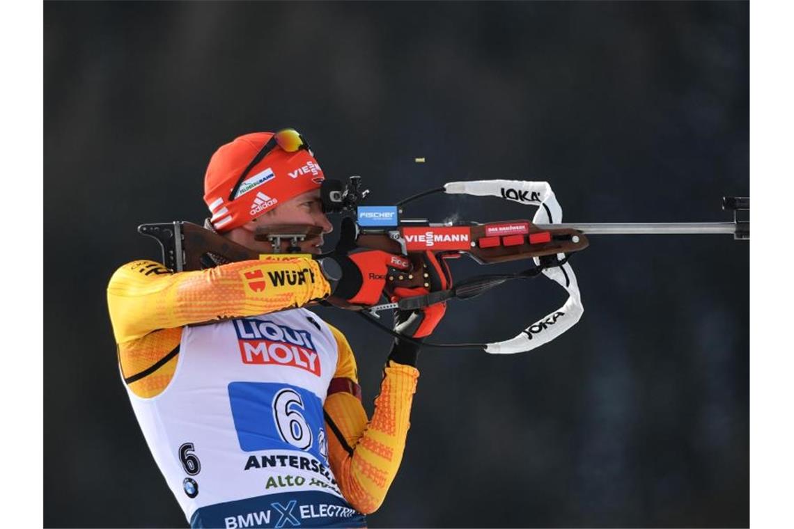Benedikt Doll hofft im Sprint auf eine Medaille. Foto: Hendrik Schmidt/dpa