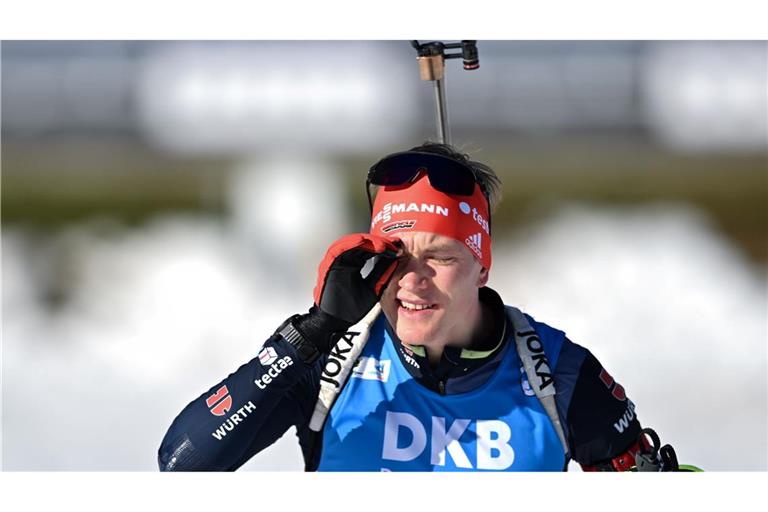 Benedikt Doll ist die große Hoffnung der deutschen Biathlon-Männer.