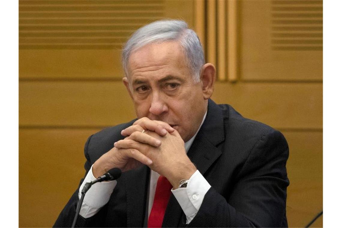 Benjamin Netanjahu ist als israelischer Ministerpräsident von Naftali Bennett abgelöst worden. Foto: Maya Alleruzzo/AP/dpa
