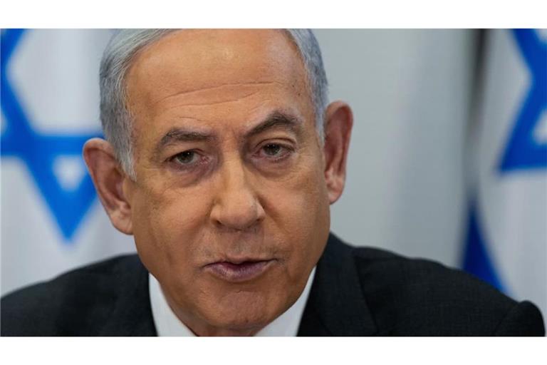 Benjamin Netanjahu, Ministerpräsident von Israel.