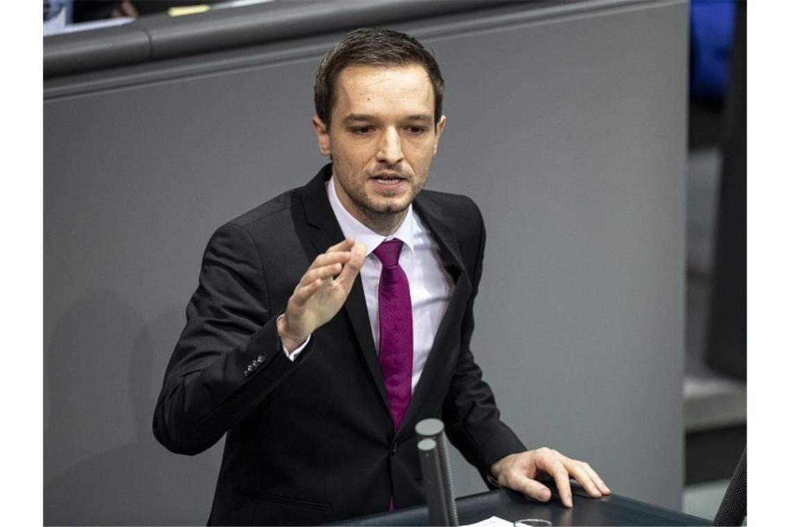 Benjamin Strasser (FDP), Mitglied des Deutschen Bundestags. Foto: Fabian Sommer/dpa/Archivbild