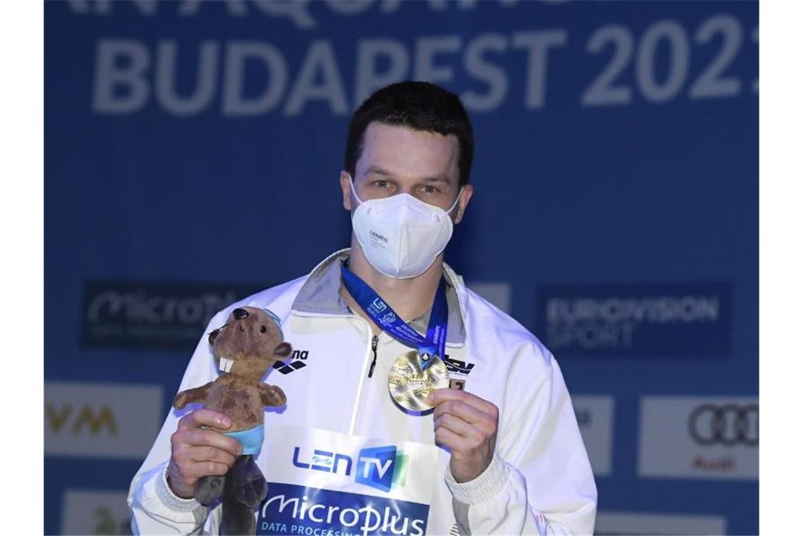 Bereit für seine letzten Olympischen Spiele: Wasserspringer Patrick Hausding. Foto: Tamas Kovacs/MTI/dpa