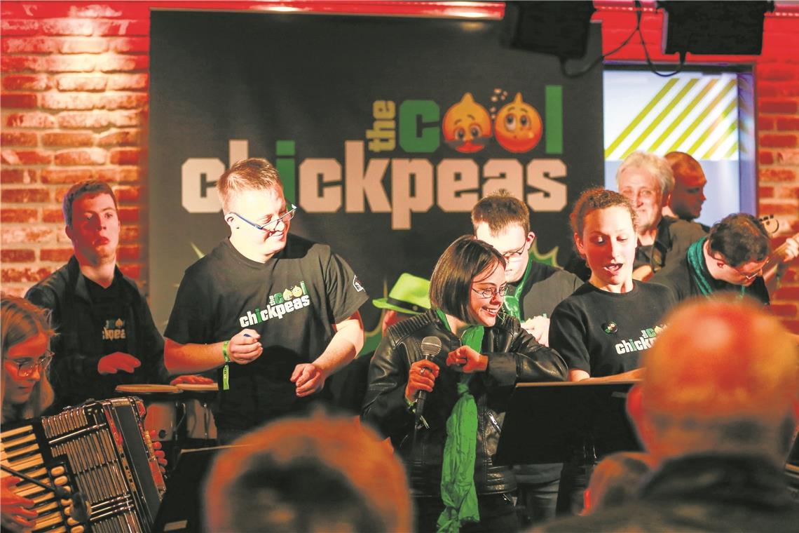 Bereits 2019 standen die „ Cool Chickpeas“ bei der Mu5ikmaile auf der Bühne – und hatten sichtlich Spaß dabei.  Archivfoto: A. Becher