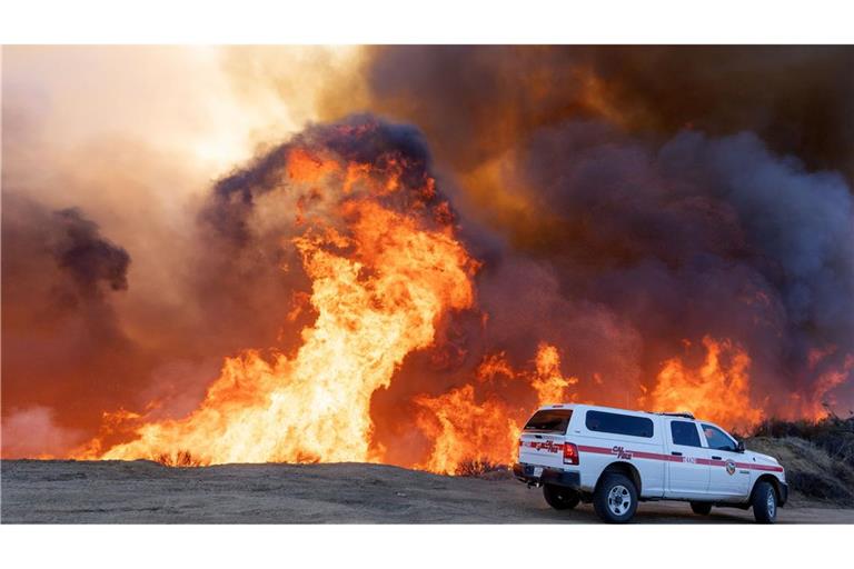 Bereits Anfang des Jahres wüteten verheerende Feuer in Los Angeles. (Archivbild)