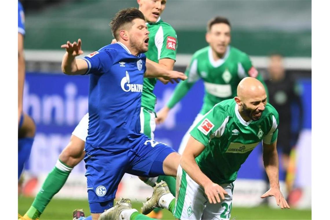 Oldies und Weltmeister: Khedira, Mustafi und Huntelaar Bereits für Schalke aktiv: Klaas-Jan Huntelaar (l). Foto: Carmen Jaspersen/dpa