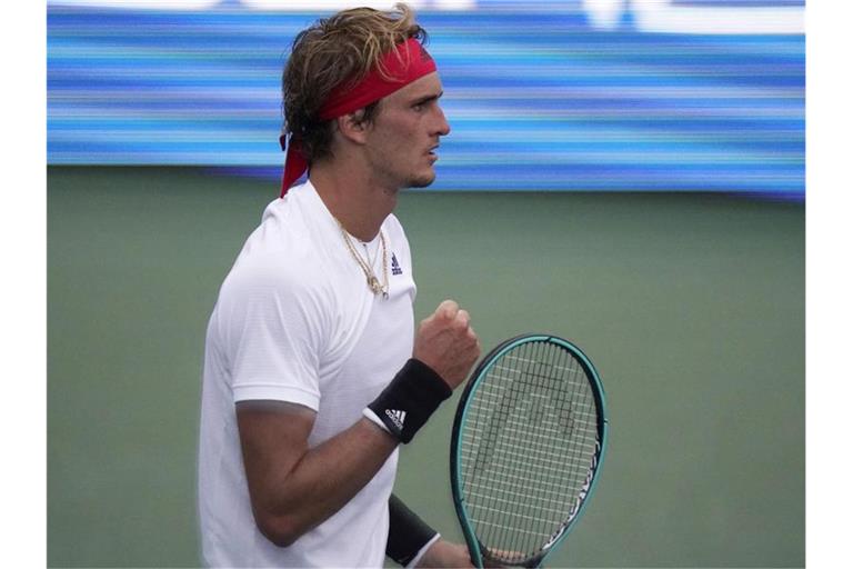 Bereut sein Verhalten bei der Adria-Tour: Alexander Zverev. Foto: Frank Franklin II/AP/dpa