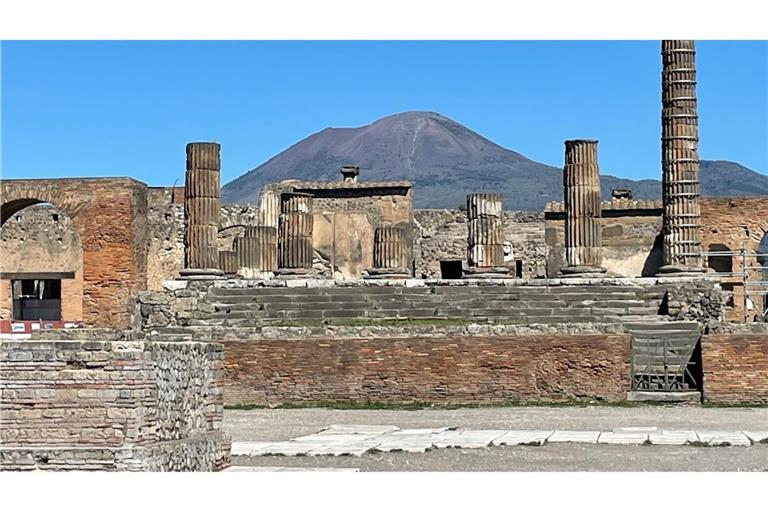 Bergauf ging es mit der Wasserqualität in den Bädern der antiken Stadt am Fuße des Vesuvs erst, nachdem die Römer ein Aquädukt gebaut hatten. (Archivfoto)