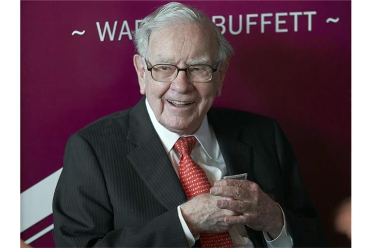 Berkshire Hathaway-Chef Warren Buffett im Frühling 2019. Foto: Nati Harnik/AP/dpa