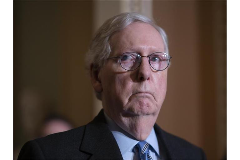 „Berlin kann immer noch die richtige Entscheidung treffen“: Mitch McConnell. Foto: J. Scott Applewhite/AP/dpa