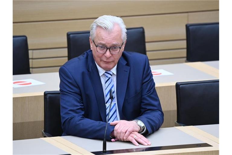 Bernd Gögel, Spitzenkandidat der AfD. Foto: Uli Deck/dpa