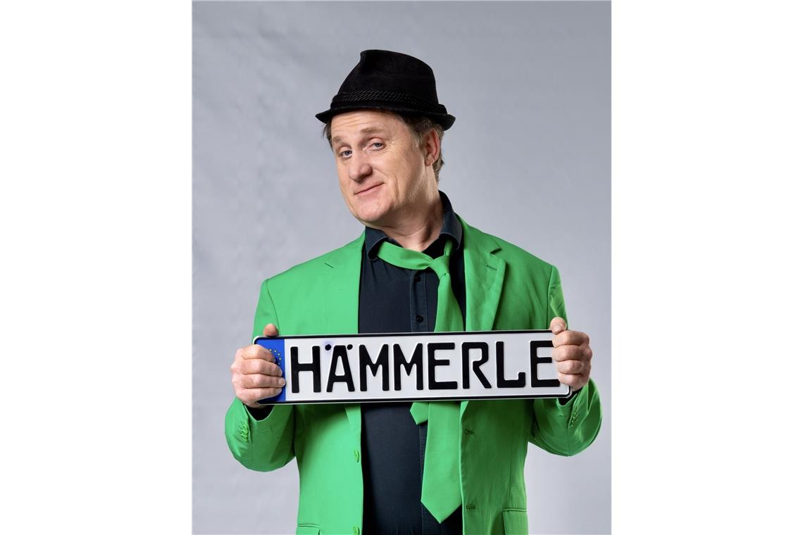 Gruschtelkammer geht in die letzte Saison Bernd Kohlhepp zeigt sein Programm „Hämmerle kommt“. Foto: Michael Renner