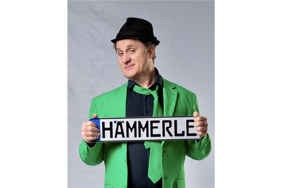 Bernd Kohlhepp zeigt sein Programm „Hämmerle kommt“. Foto: Michael Renner