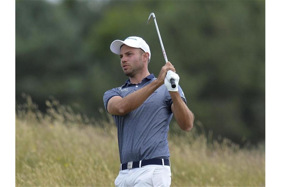 Golfer Ritthammer nun Zweiter in Winsen - MacIntyre führt Bernd Ritthammer arbeitete sich in Winsen auf den zweiten Rang vor. Foto: Mark Runnacles/PA