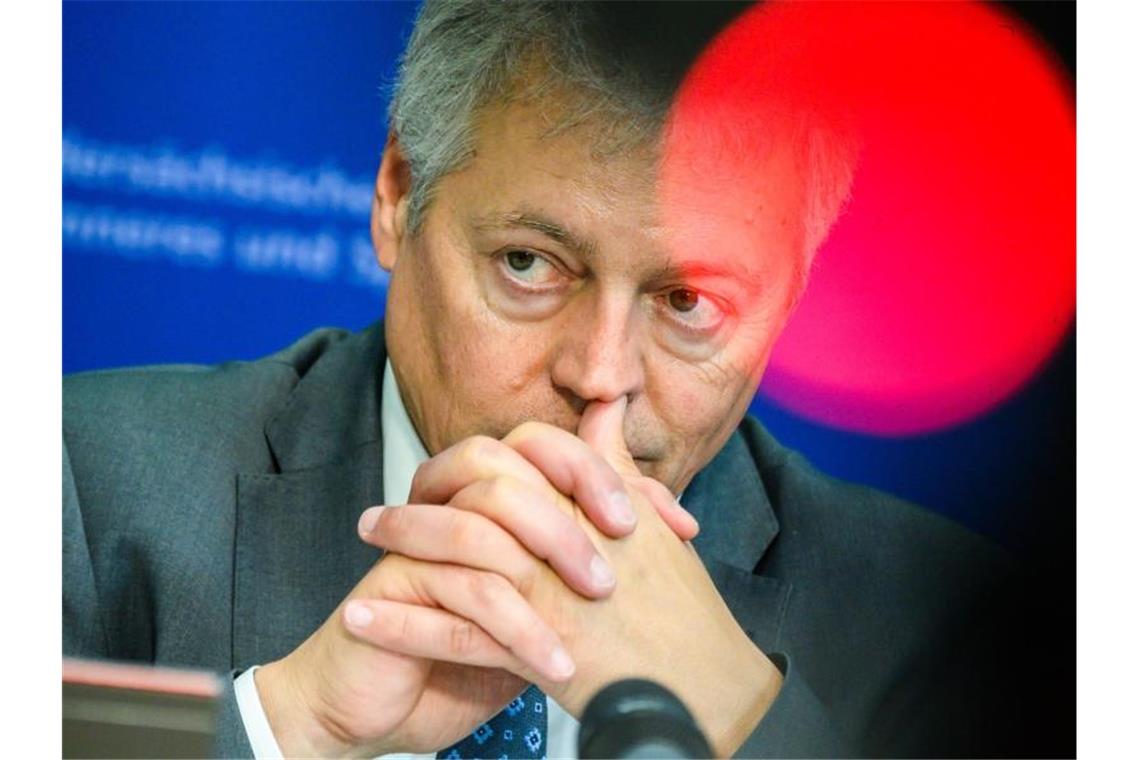 Verfassungsschutzchef: „Flügel“-Auflösung sei Augenwischerei Bernhard Witthaut, Präsident des Verfassungsschutzes Niedersachsen. Foto: Christophe Gateau/dpa/Archivbild